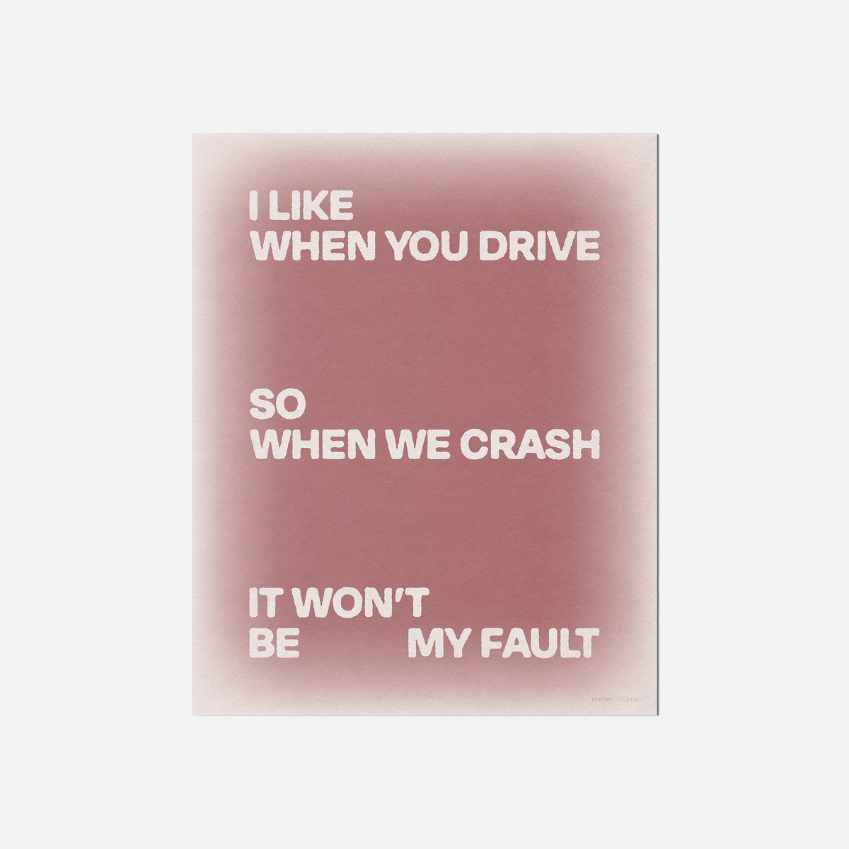 CRASH PRINT