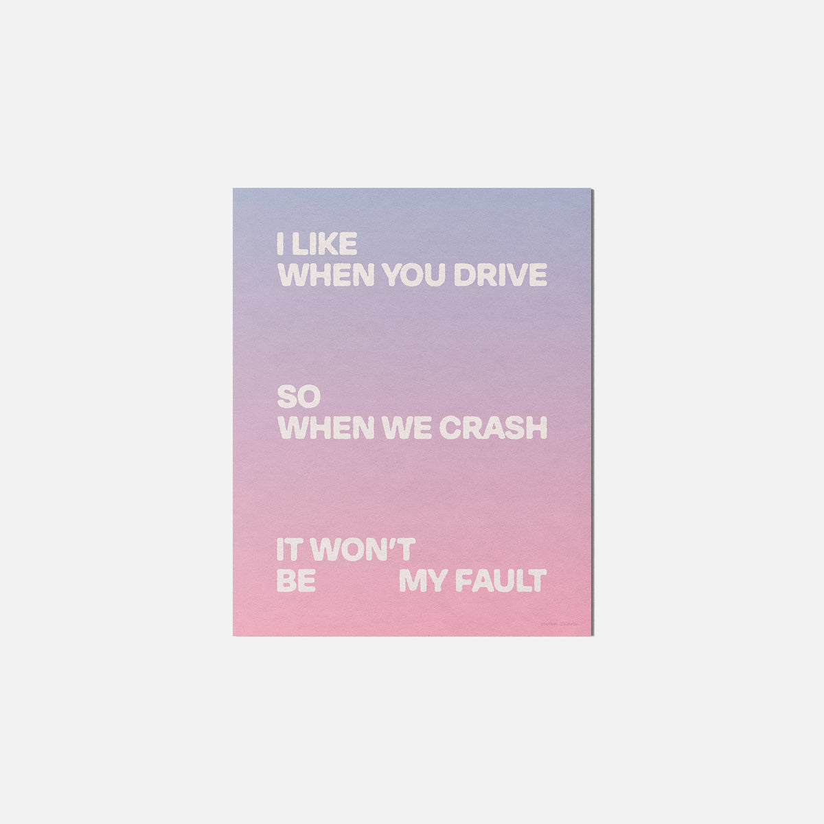 CRASH PRINT