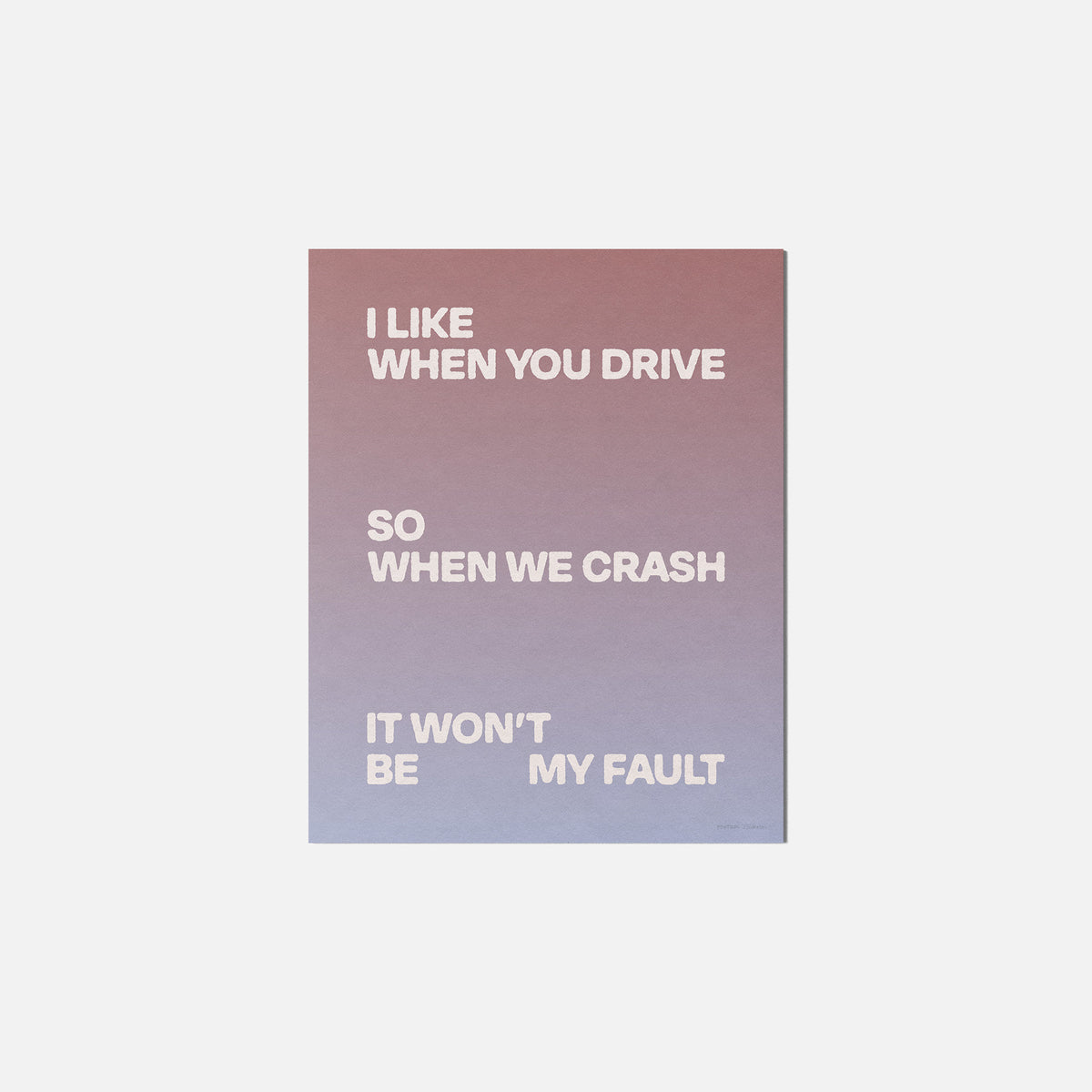 CRASH PRINT