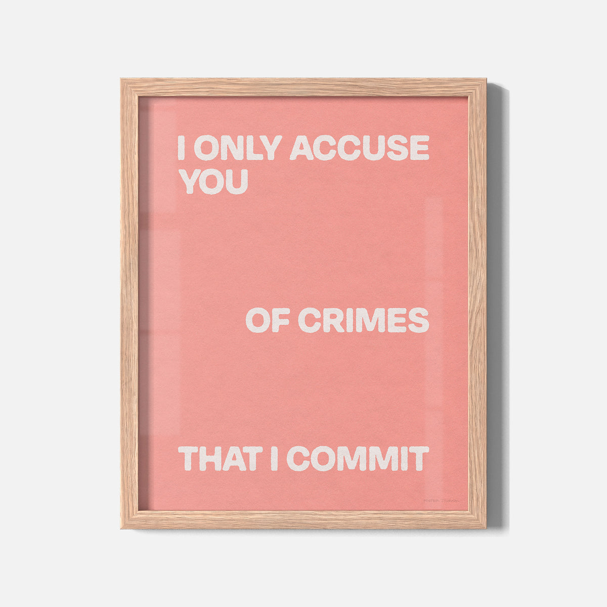 CRIMES PRINT