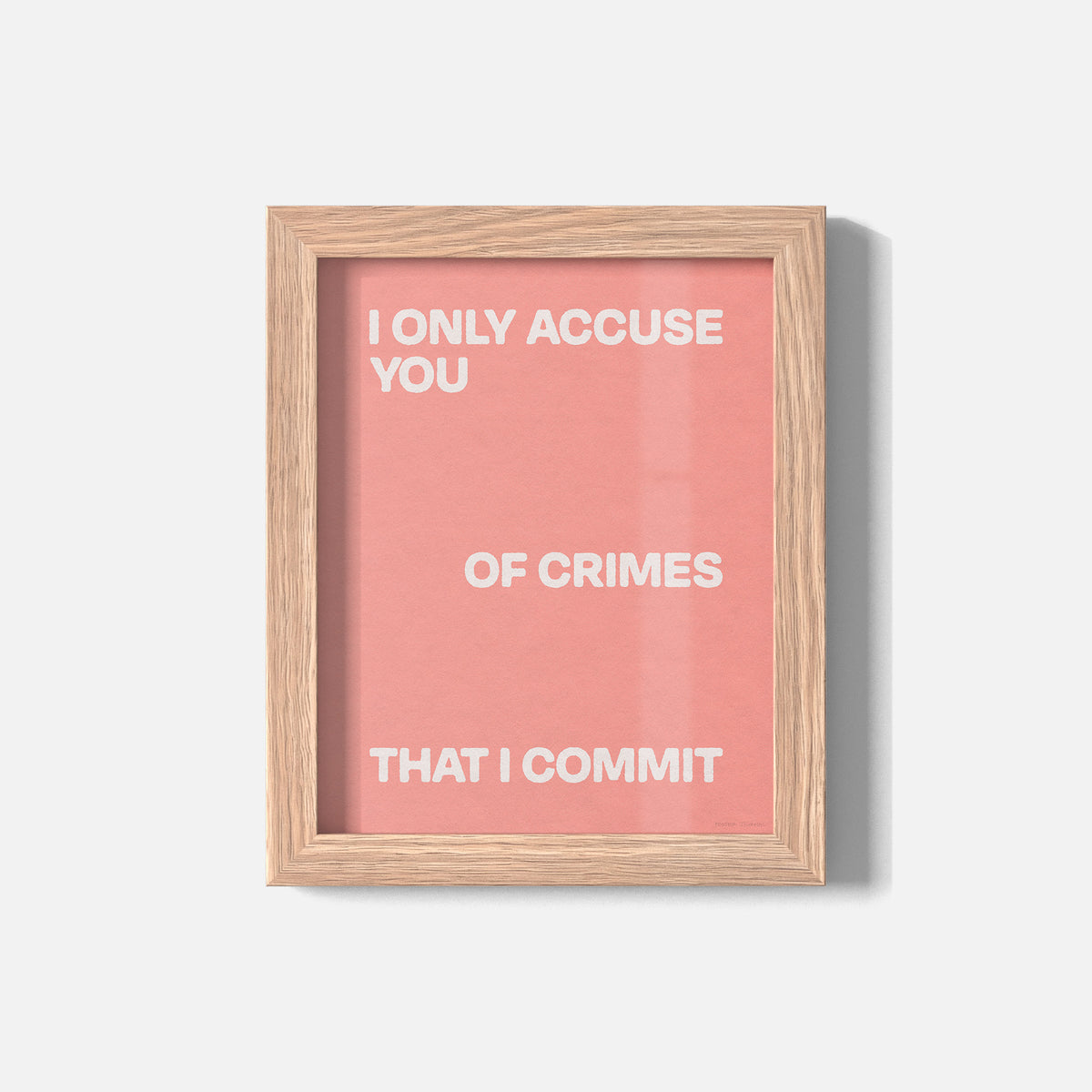CRIMES PRINT