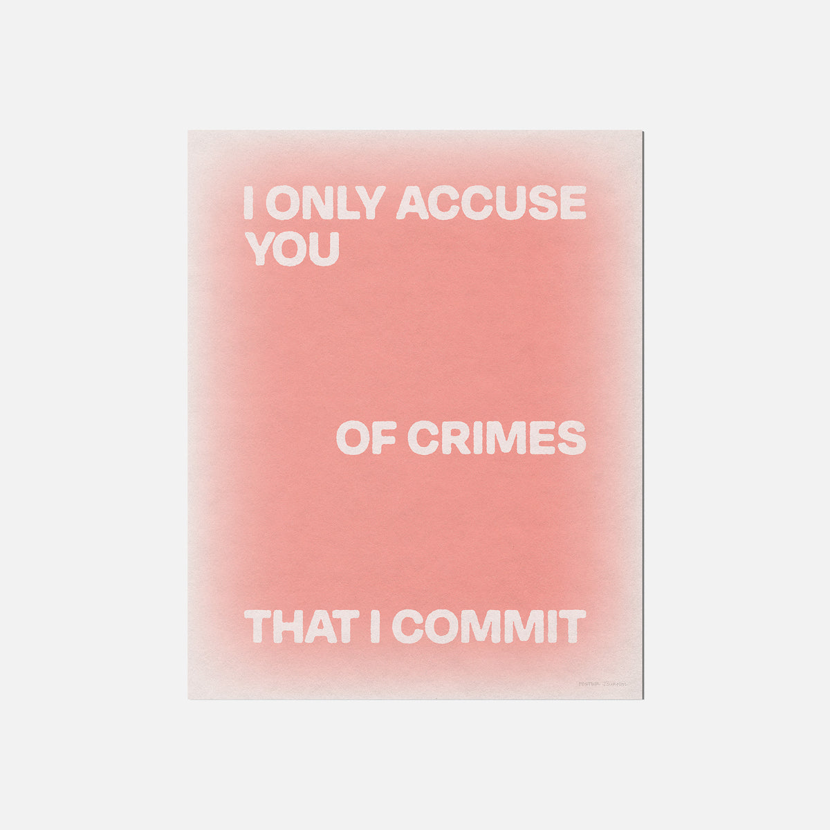 CRIMES PRINT