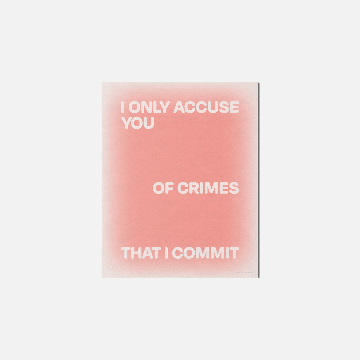 CRIMES PRINT