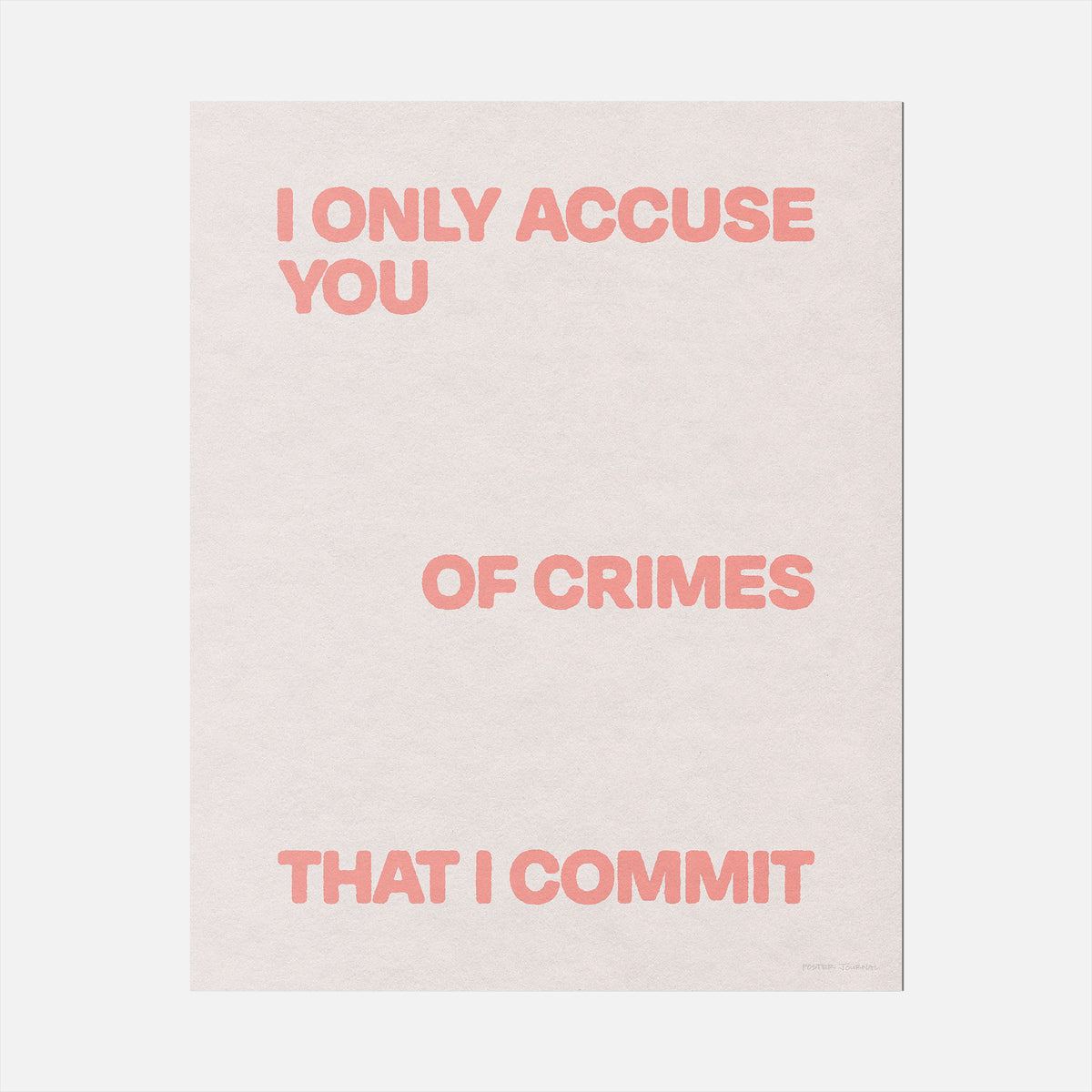 CRIMES PRINT