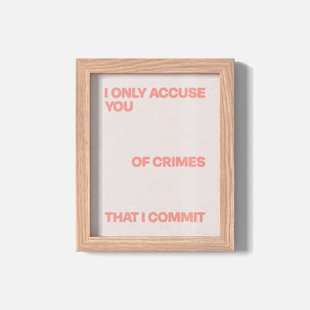 CRIMES PRINT