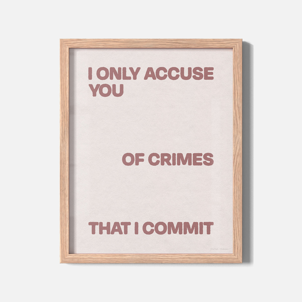 CRIMES PRINT