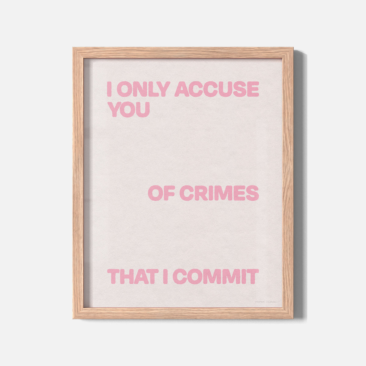 CRIMES PRINT
