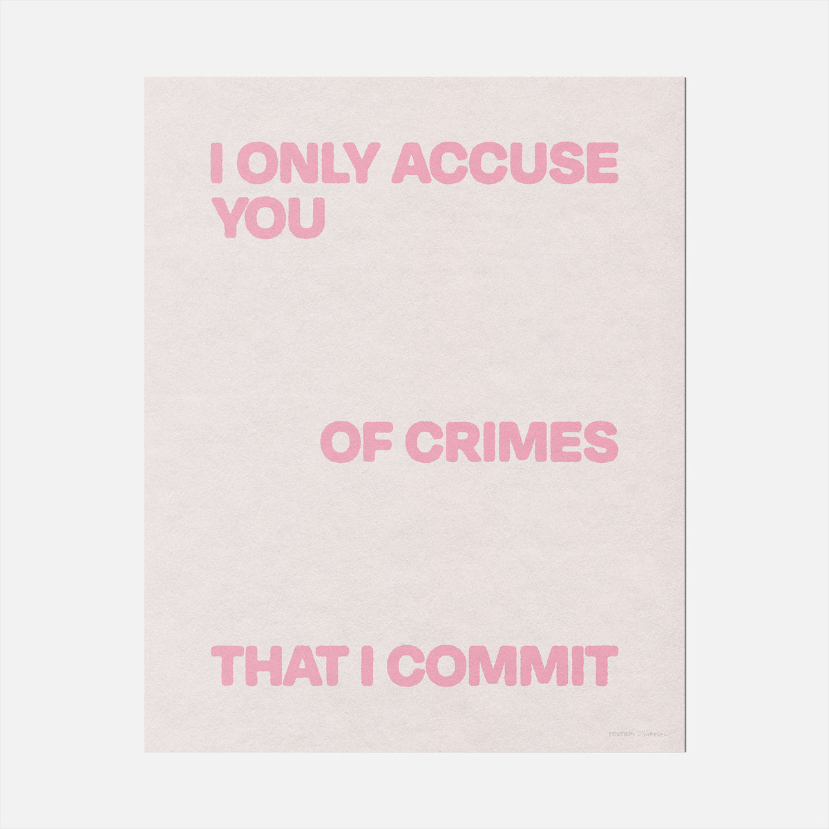 CRIMES PRINT
