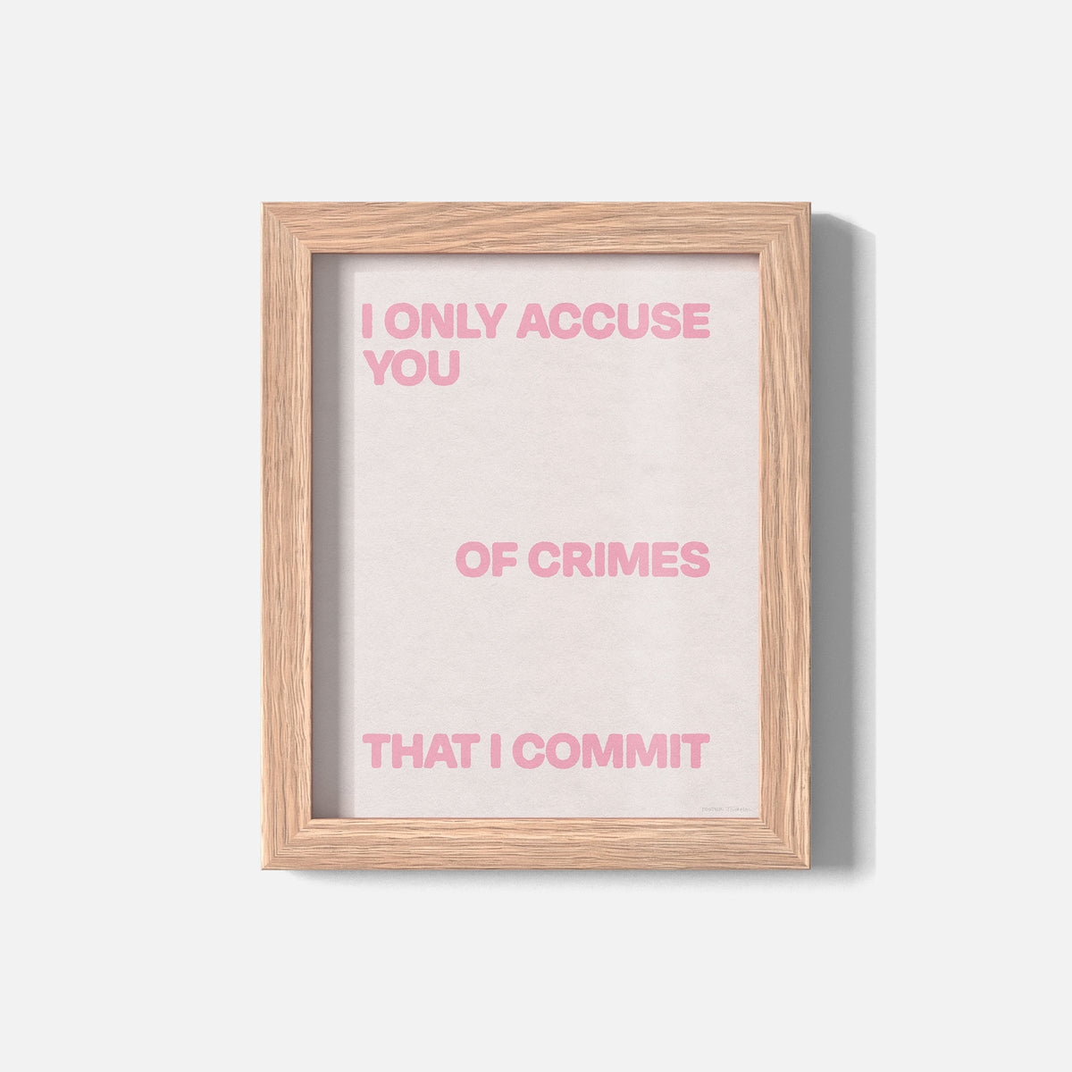 CRIMES PRINT