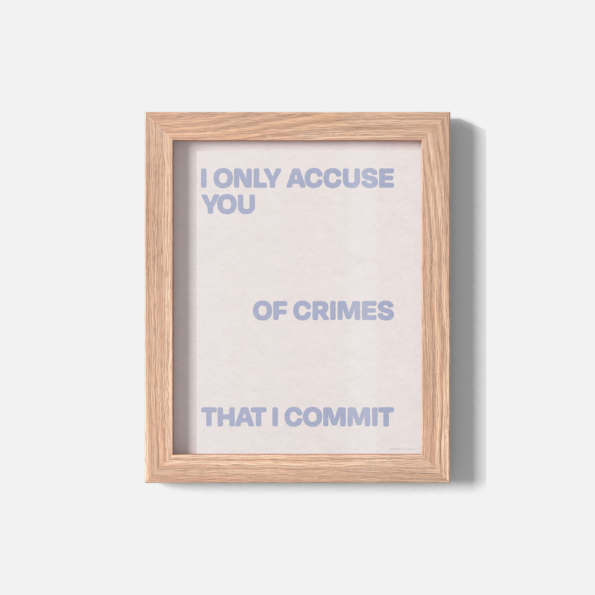 CRIMES PRINT