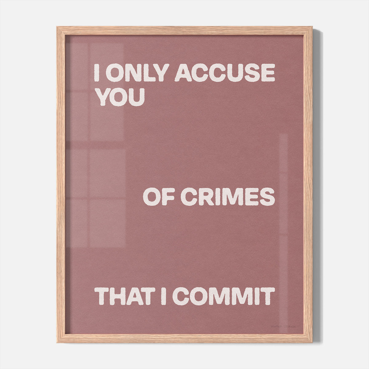CRIMES PRINT