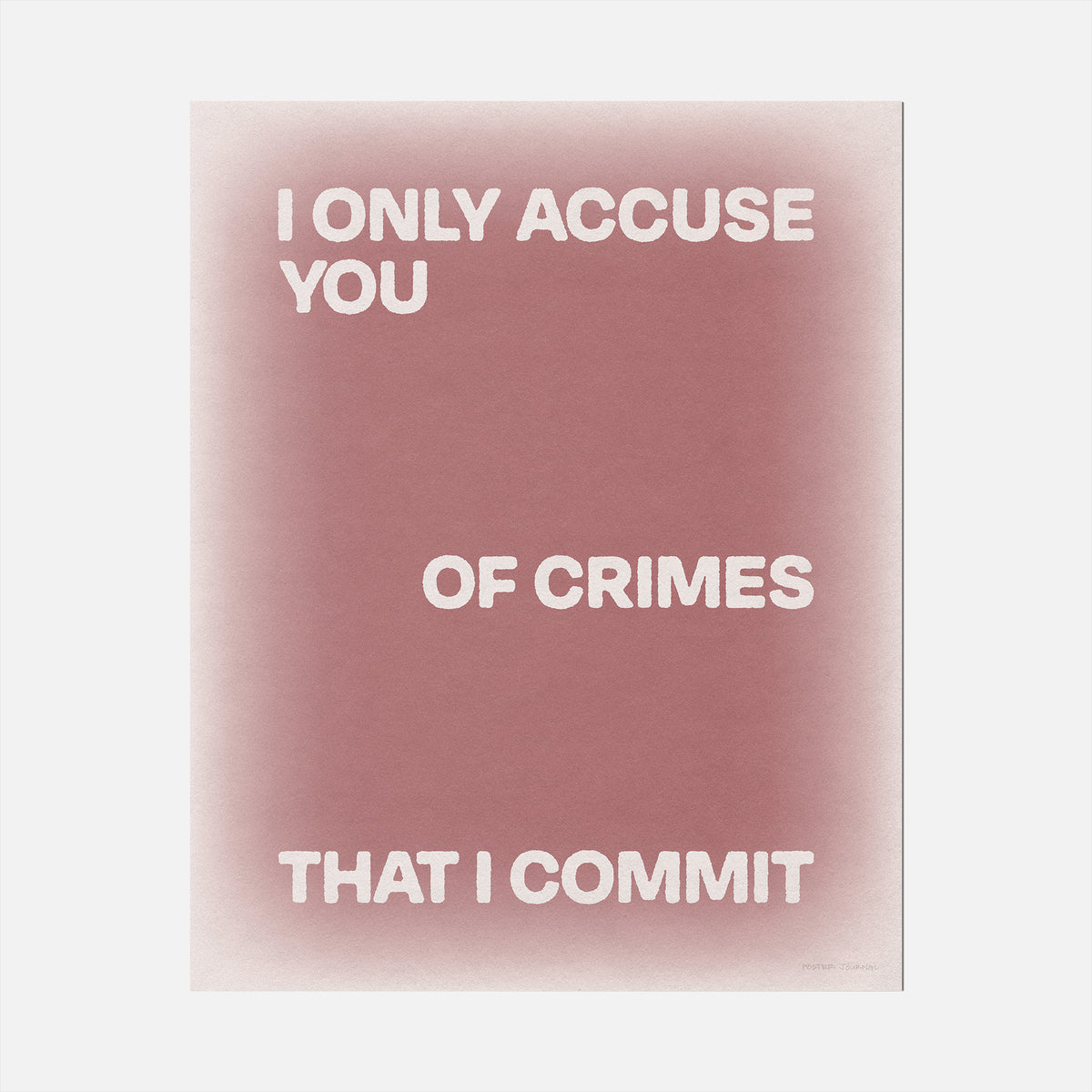 CRIMES PRINT