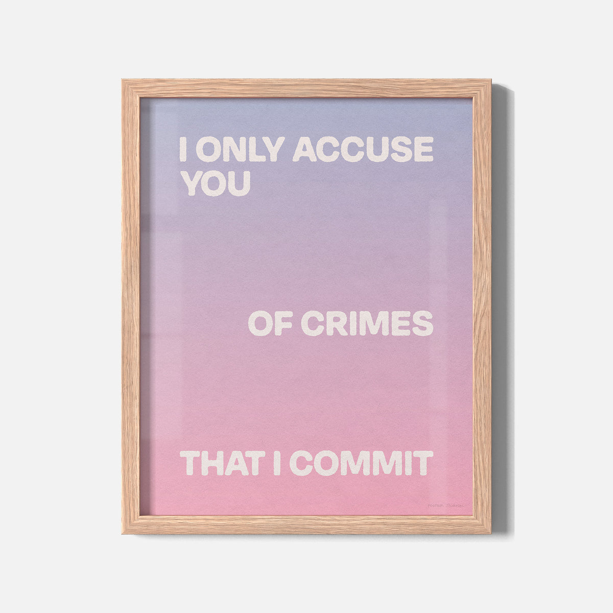 CRIMES PRINT