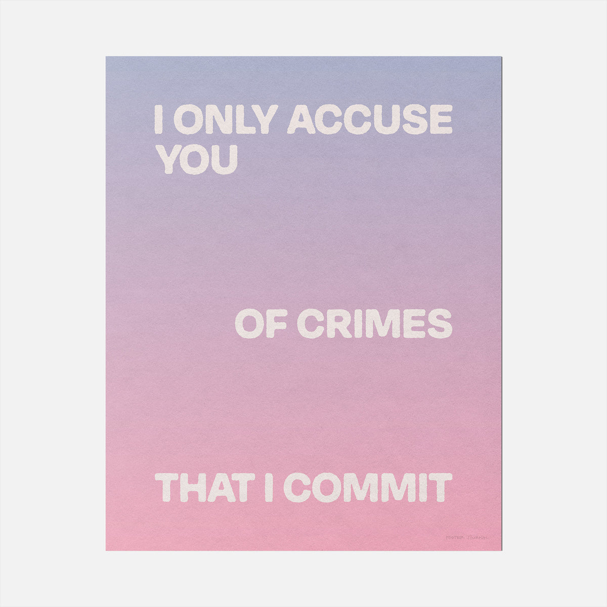 CRIMES PRINT