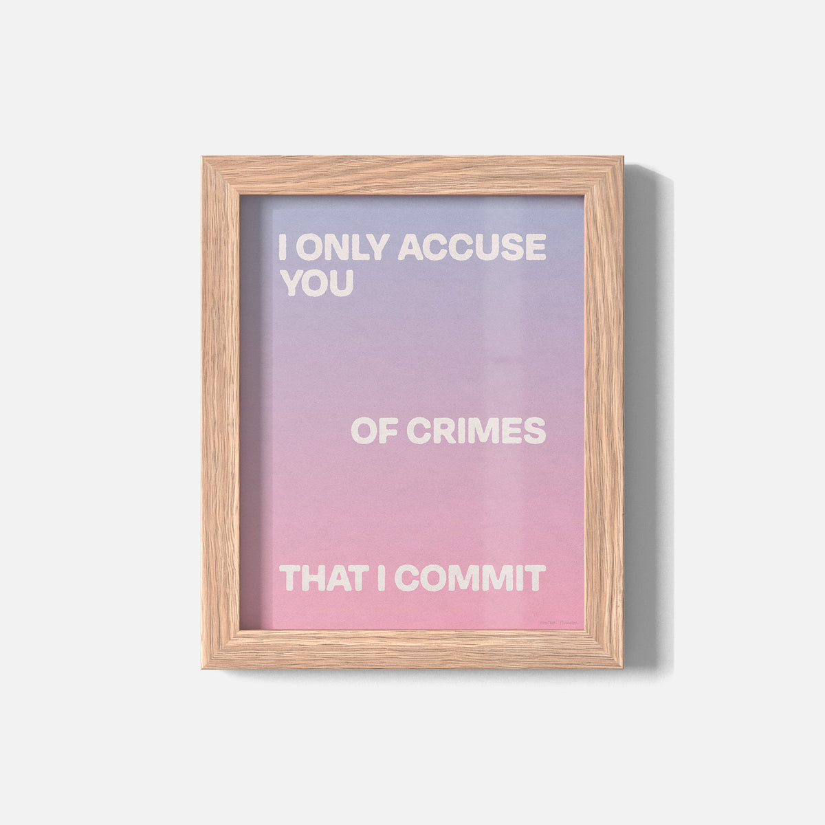 CRIMES PRINT