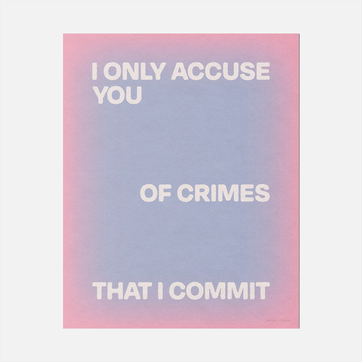 CRIMES PRINT
