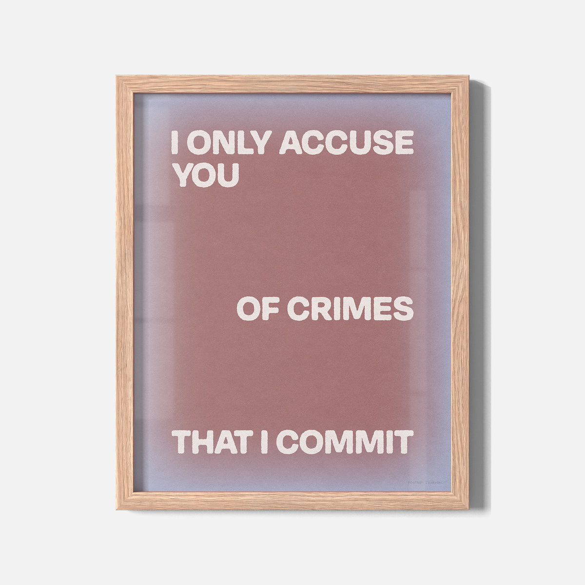 CRIMES PRINT