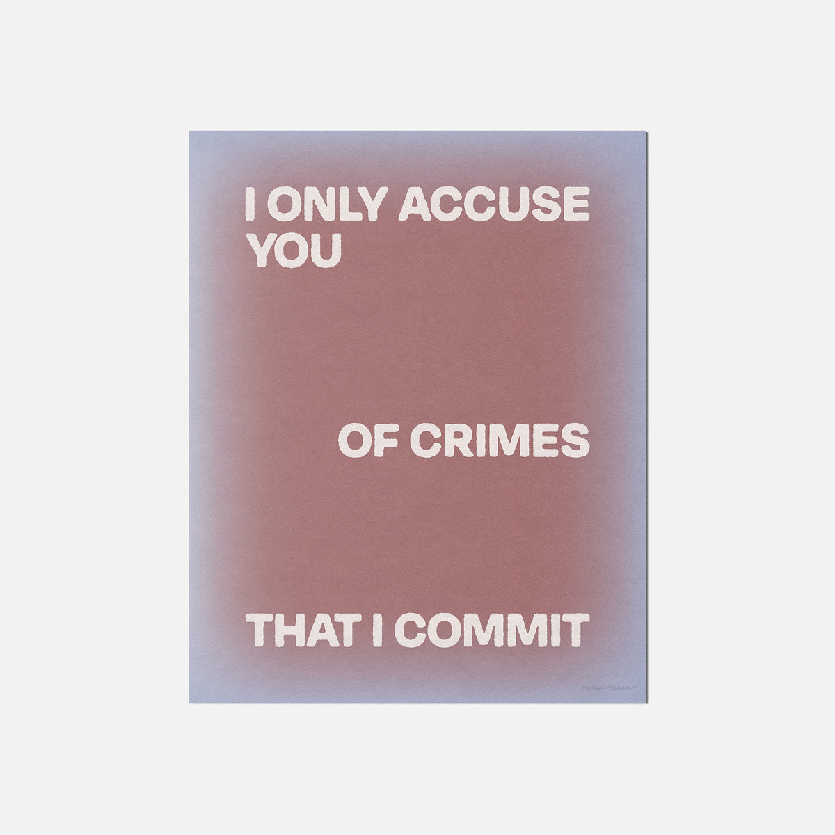CRIMES PRINT