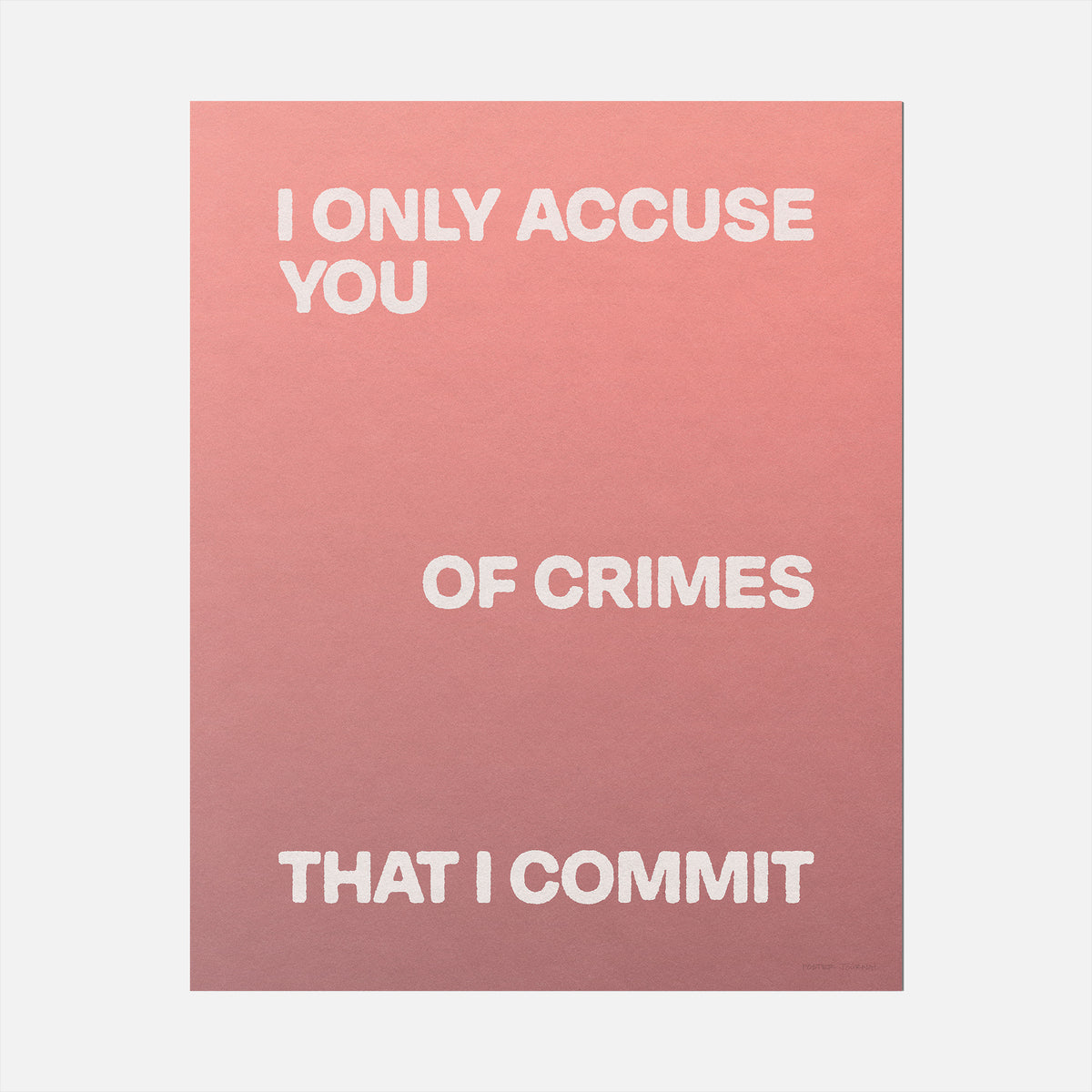 CRIMES PRINT
