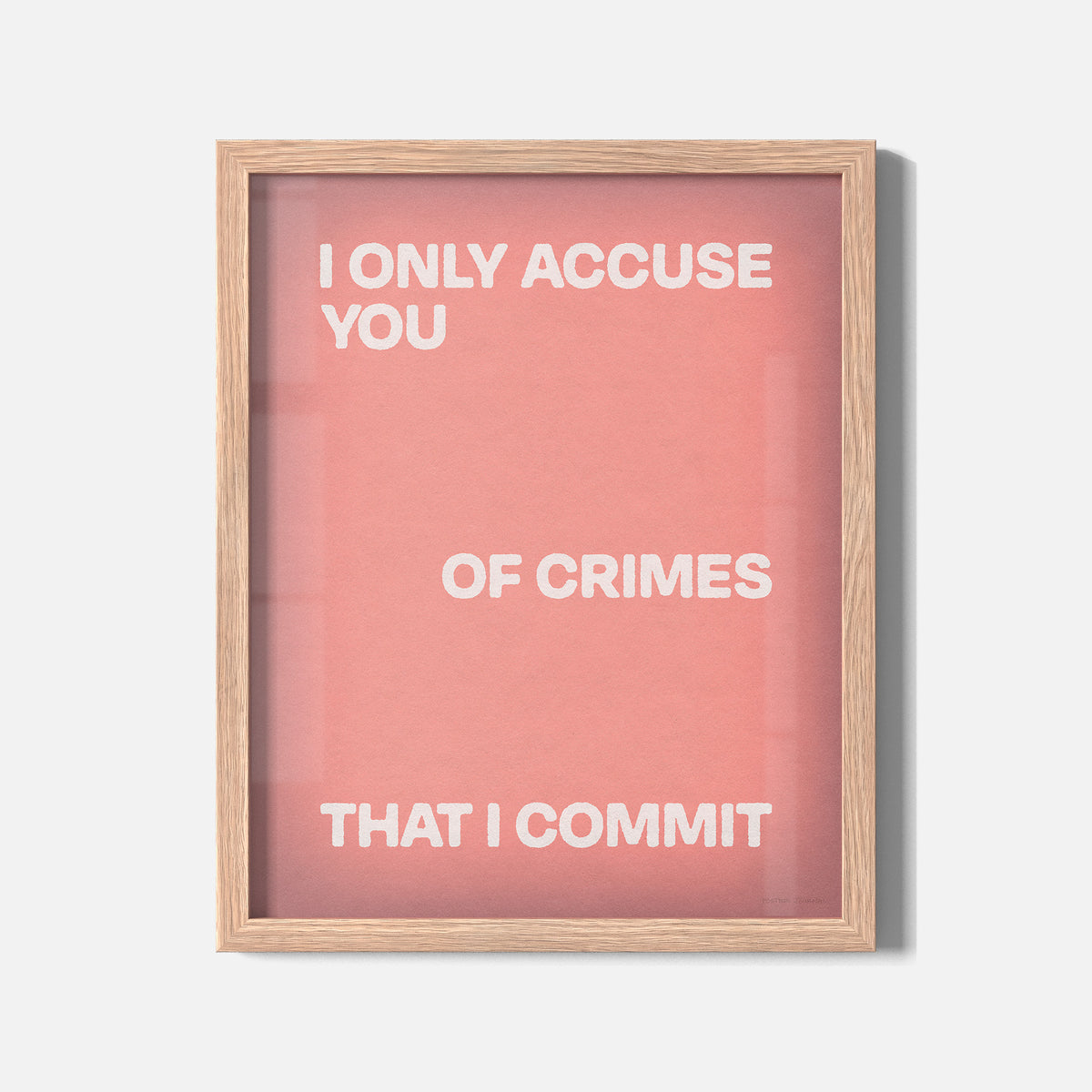 CRIMES PRINT