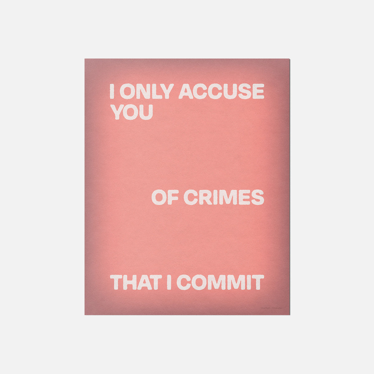 CRIMES PRINT