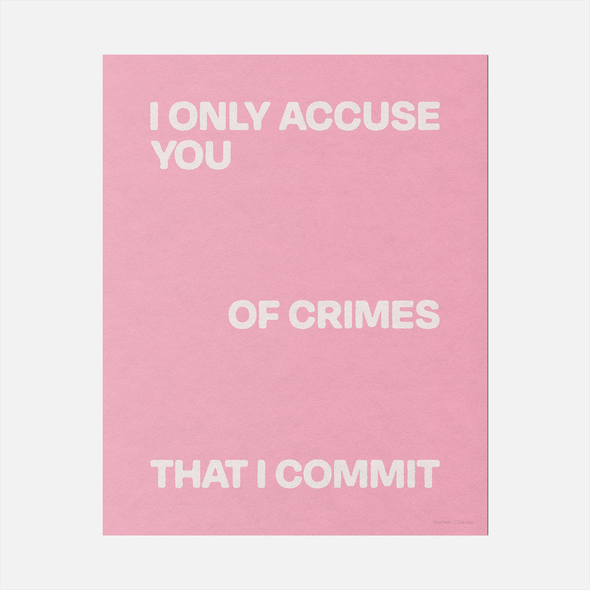 CRIMES PRINT