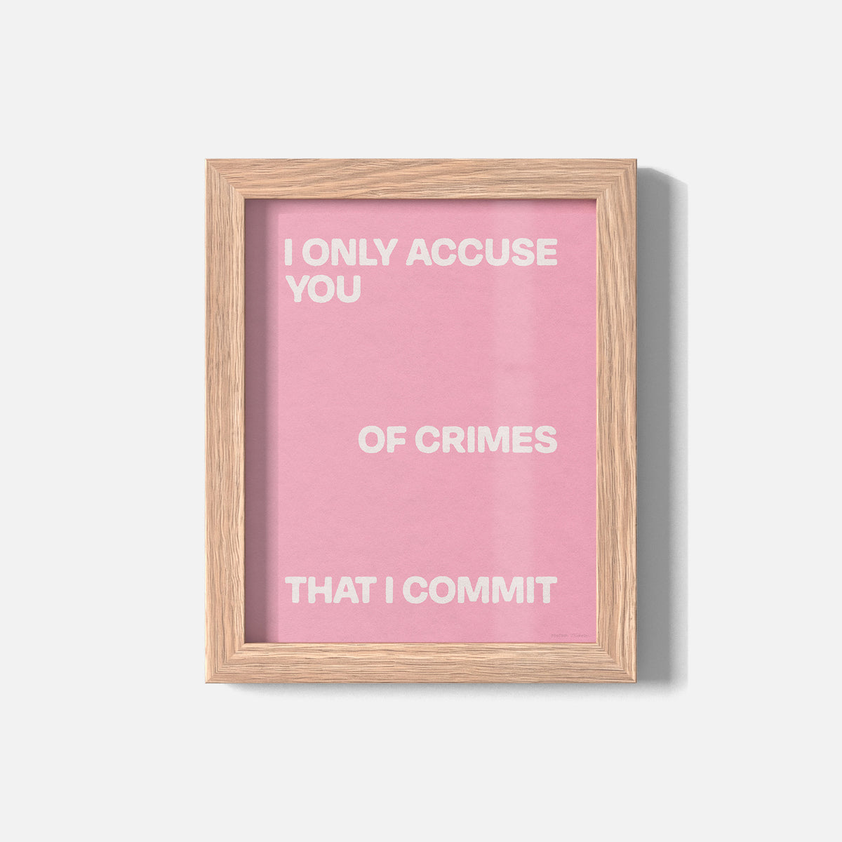 CRIMES PRINT