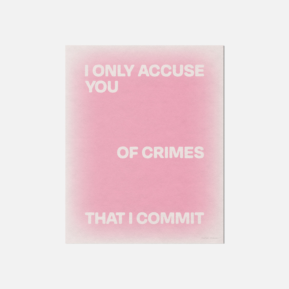 CRIMES PRINT