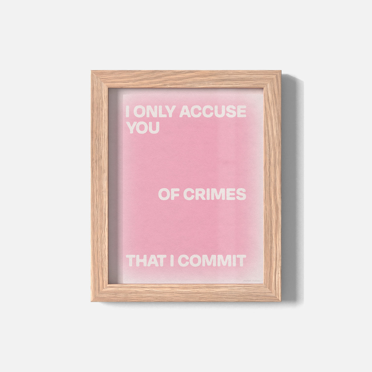 CRIMES PRINT