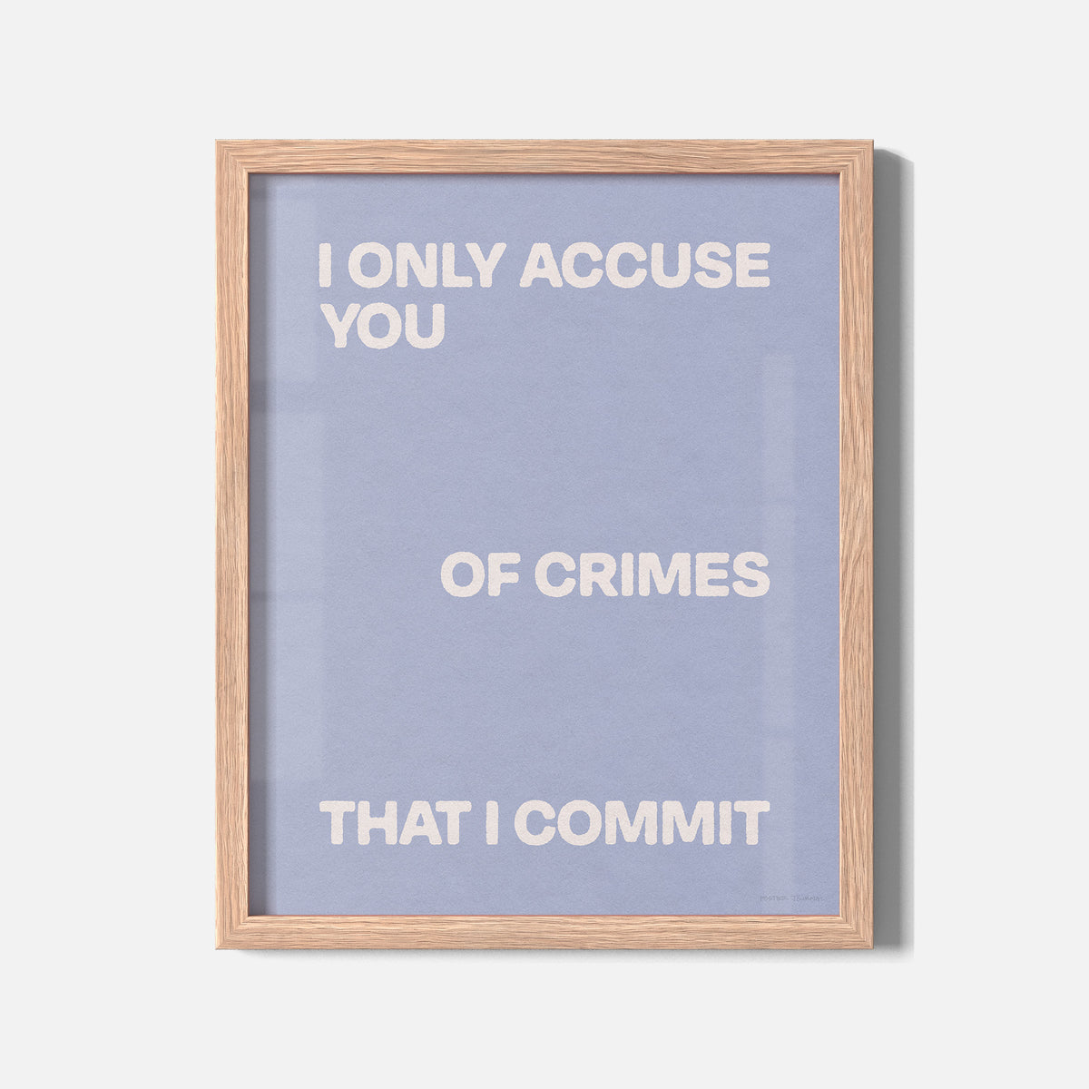 CRIMES PRINT
