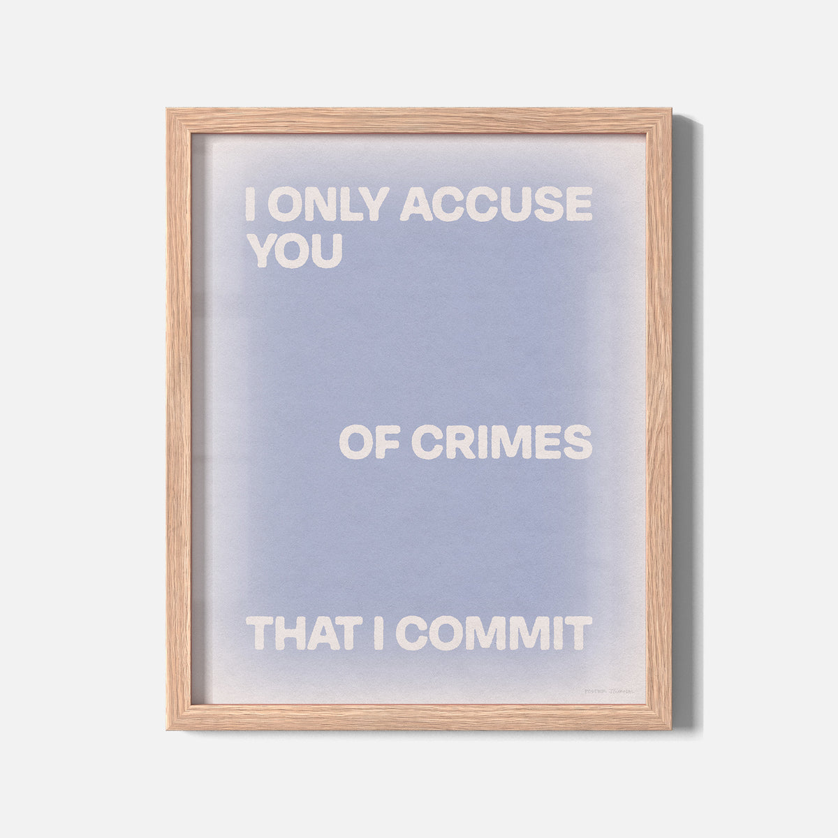 CRIMES PRINT
