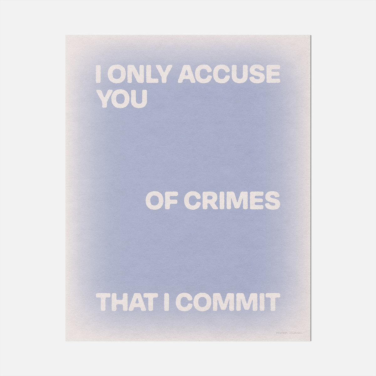 CRIMES PRINT