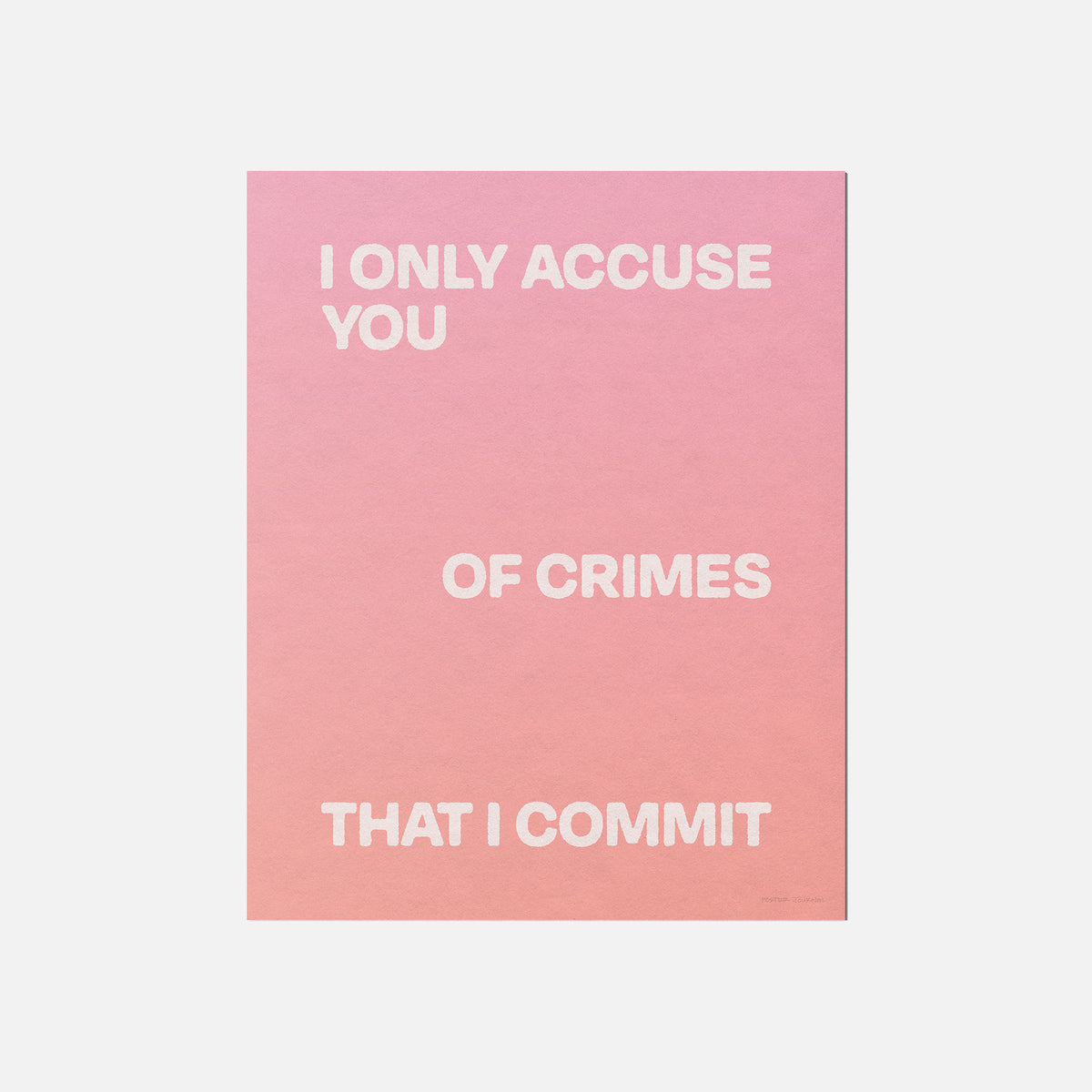 CRIMES PRINT