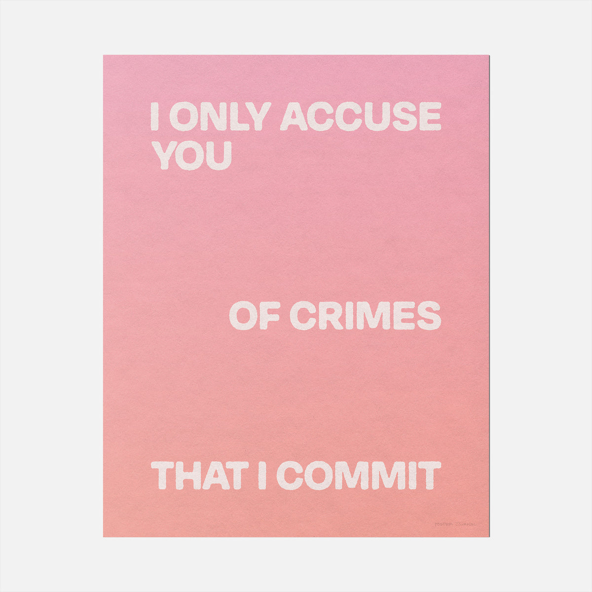 CRIMES PRINT