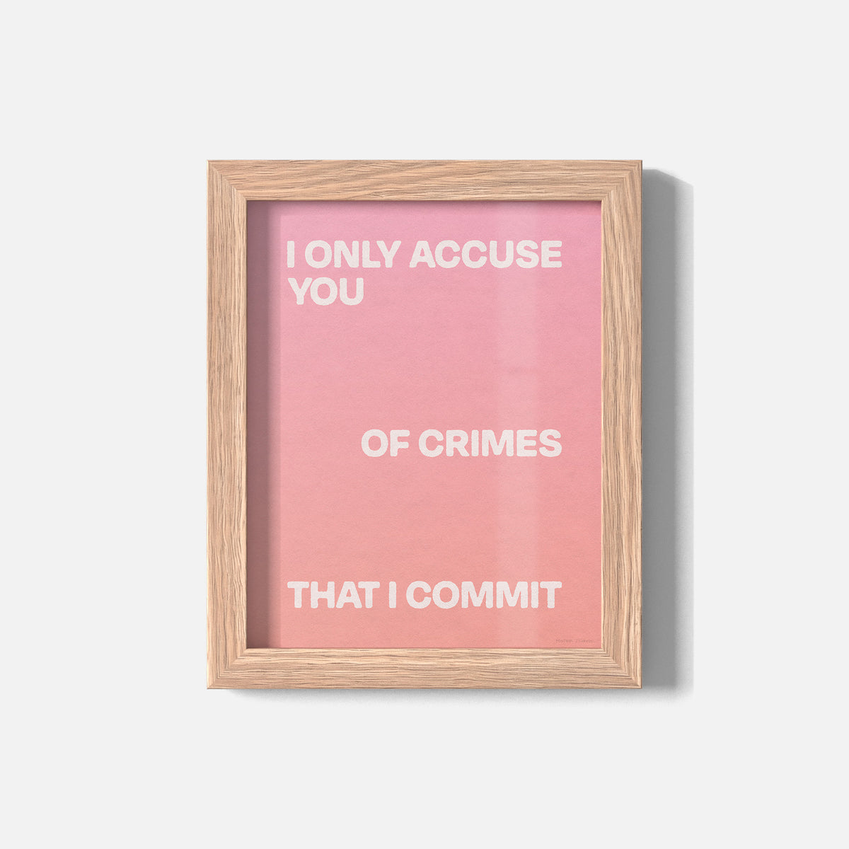 CRIMES PRINT