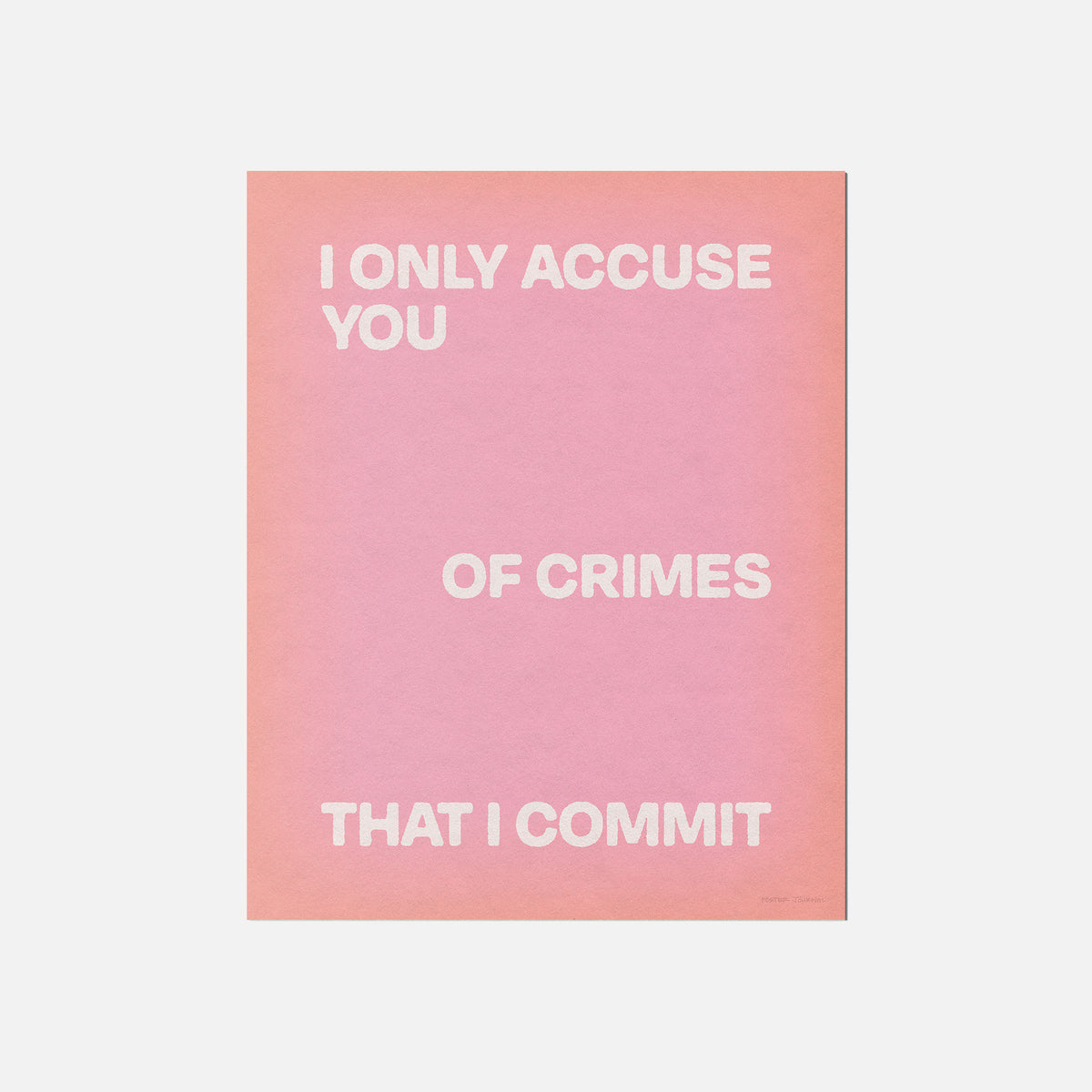 CRIMES PRINT