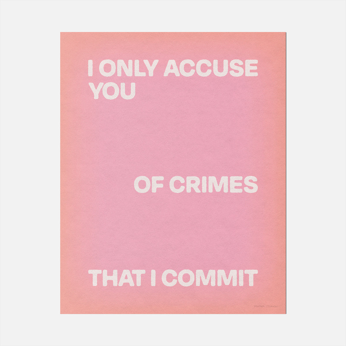 CRIMES PRINT