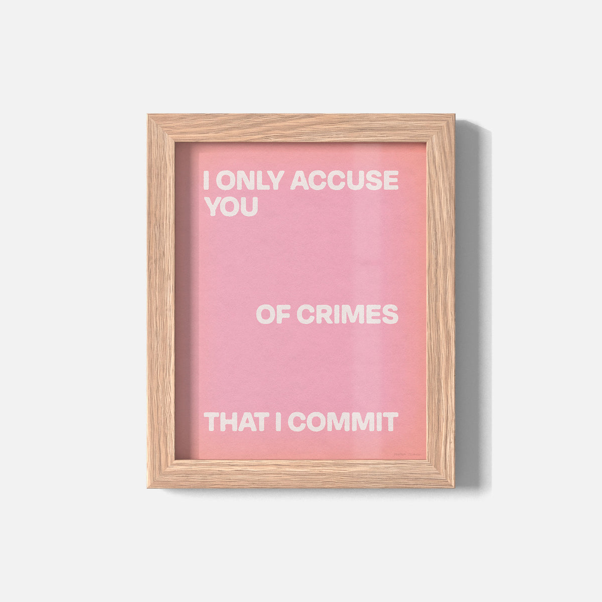 CRIMES PRINT