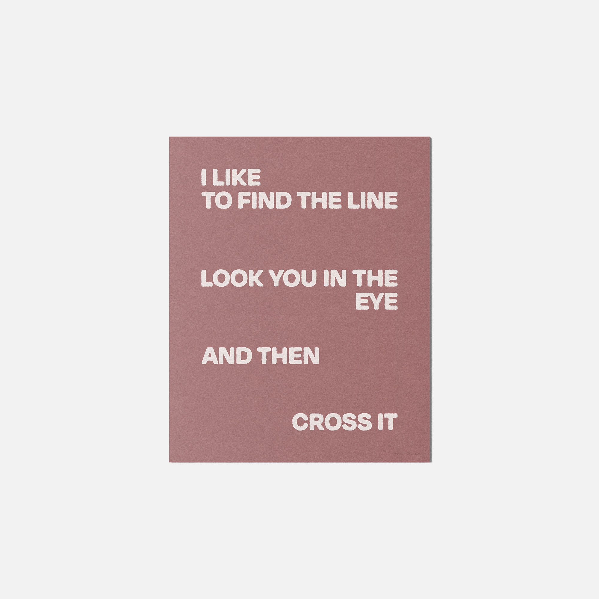 CROSS PRINT