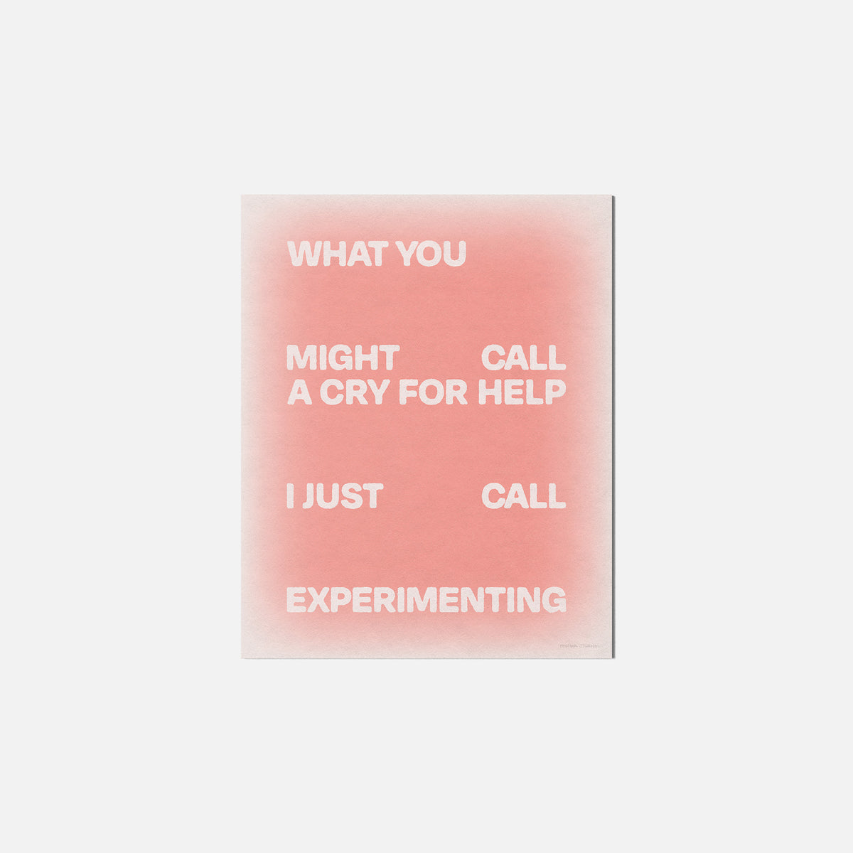CRY PRINT