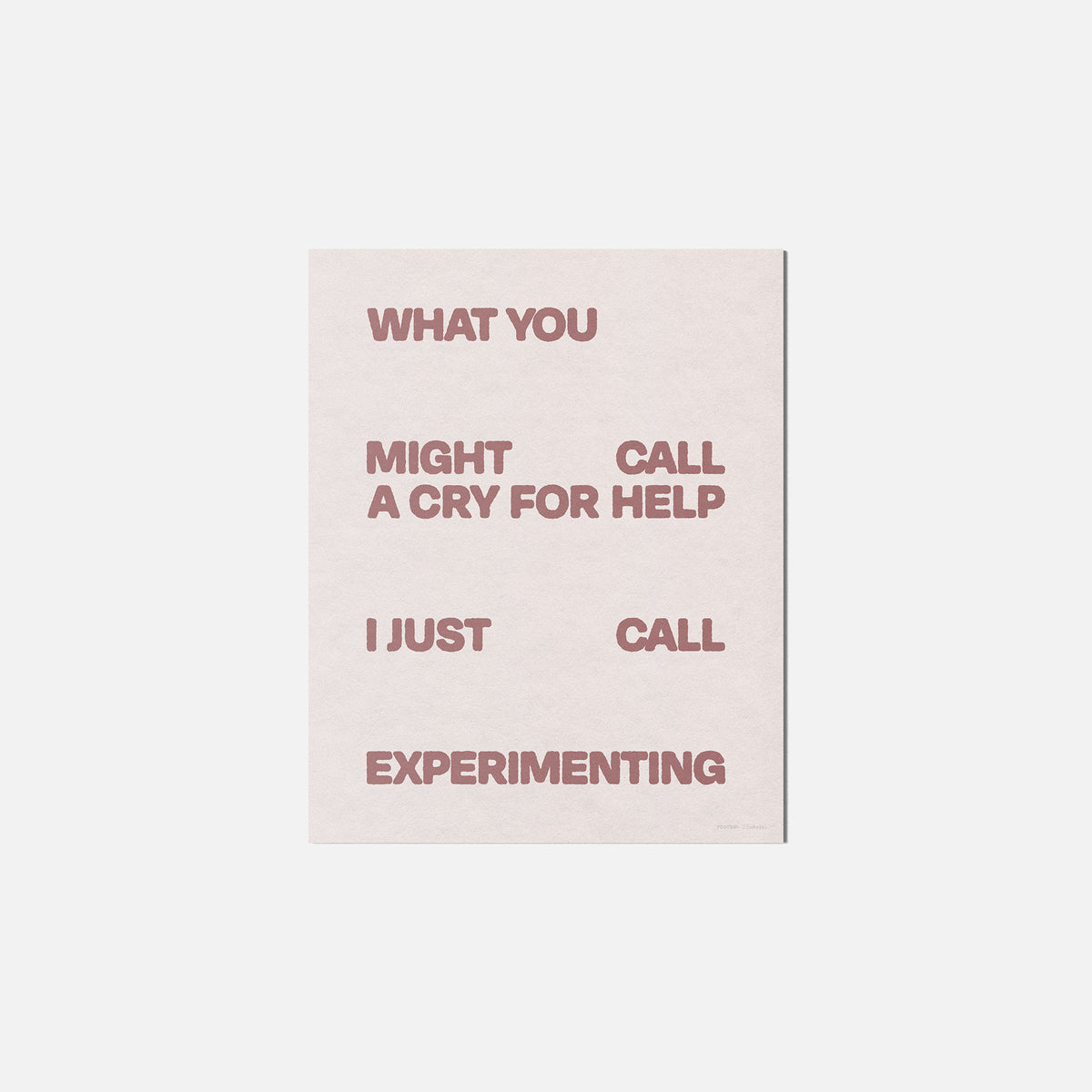 CRY PRINT