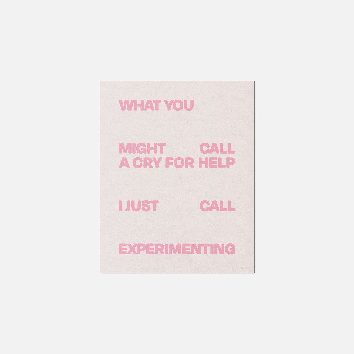 CRY PRINT