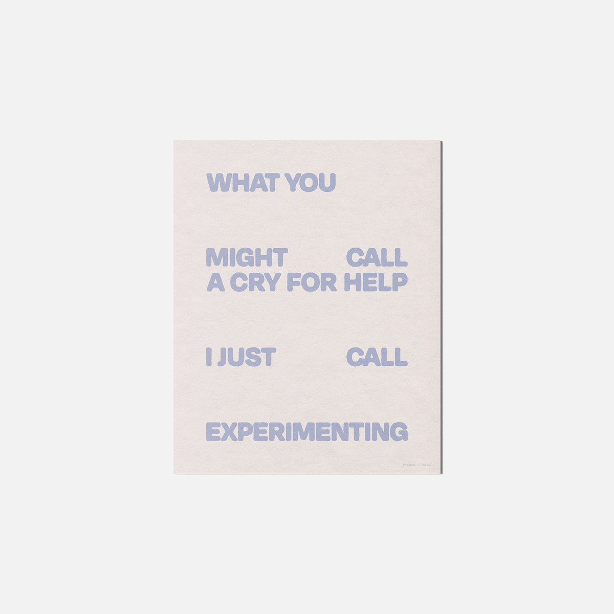 CRY PRINT