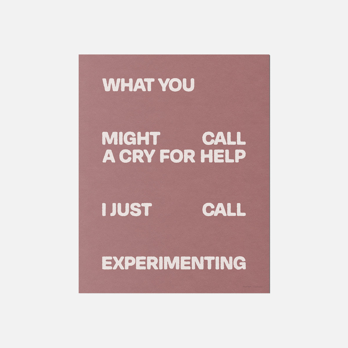 CRY PRINT