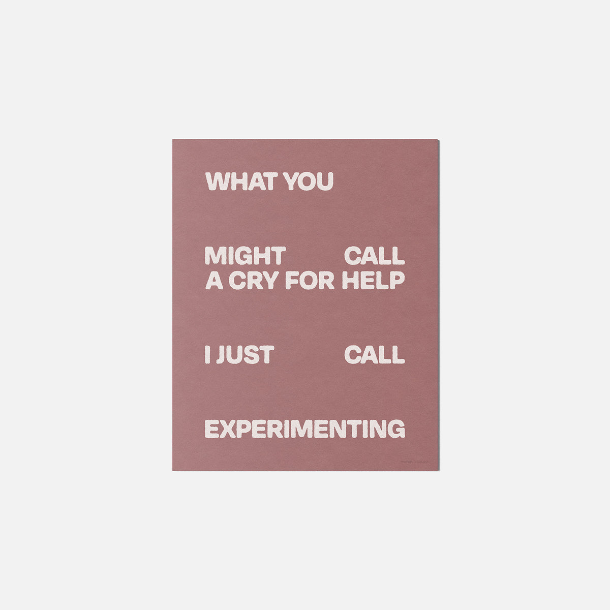 CRY PRINT
