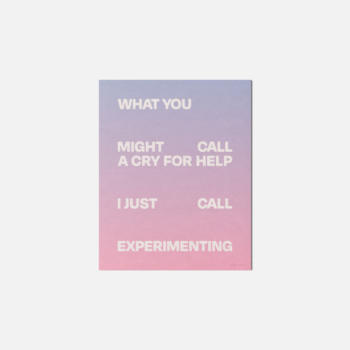 CRY PRINT