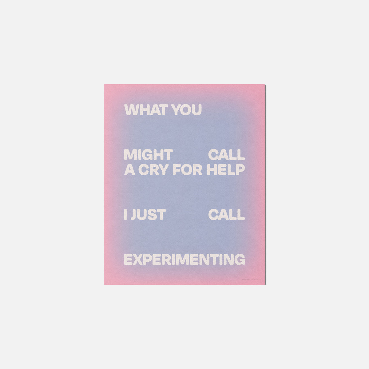 CRY PRINT