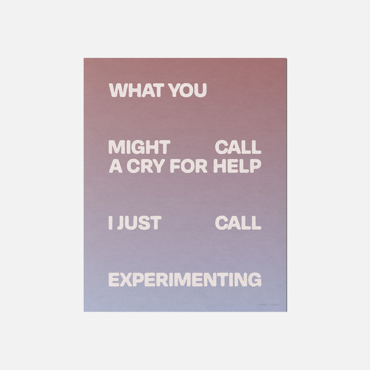 CRY PRINT