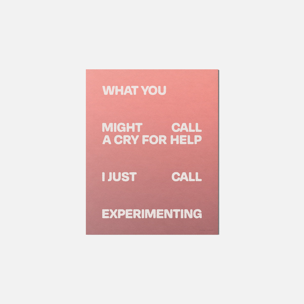 CRY PRINT