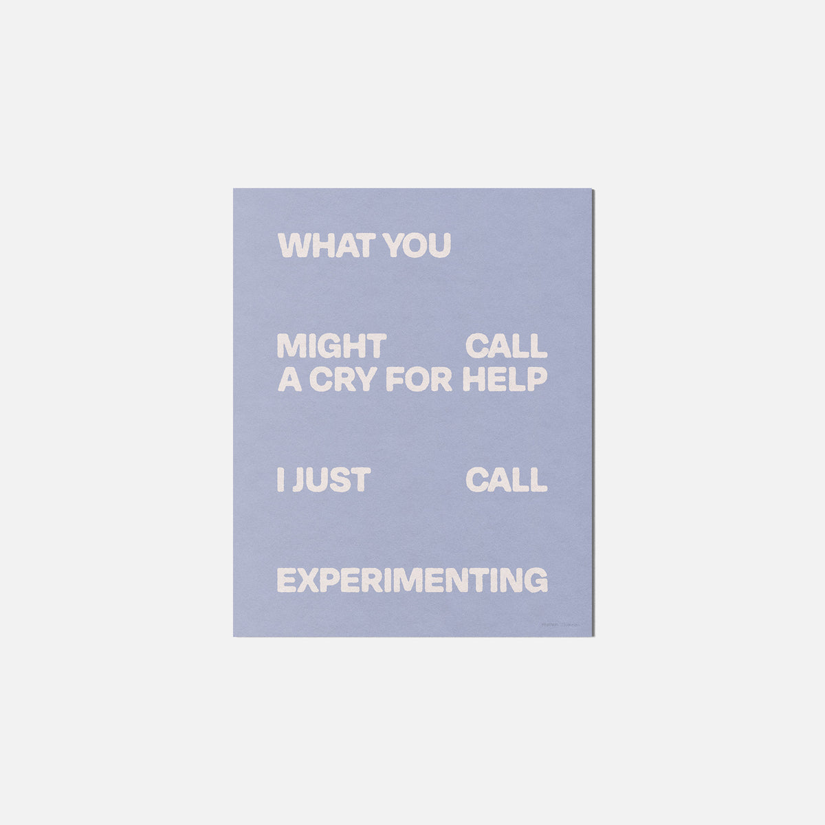 CRY PRINT